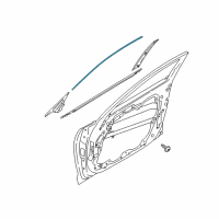 OEM 2020 Kia Stinger MOULDING Assembly-Front Door Diagram - 82850J5000