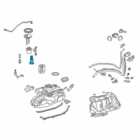 OEM Toyota Camry Fuel Pump Diagram - 23220-31370