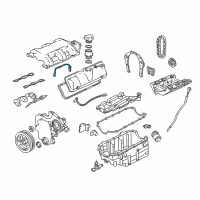 OEM Oldsmobile Cutlass Sensor, Camshaft Position Diagram - 24508214