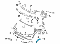 OEM 2020 BMW X6 SIDE MARKER REFLECTOR LEFT Diagram - 63-14-7-437-081