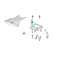 OEM 2008 Acura RDX Sensor Assembly, Map Diagram - 37830-RWC-A01