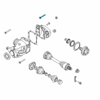 OEM 2017 BMW X3 Collar Screw Diagram - 33-30-6-785-433