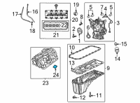OEM 2022 Jeep Wagoneer Seal-Intake Manifold Diagram - 4627590AA