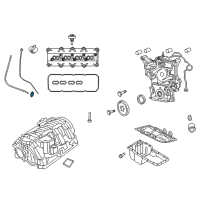 OEM Jeep Tube-Engine Oil Indicator Diagram - 53034185AE