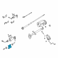 OEM Nissan Xterra Switch Housing Diagram - 25567-5M000