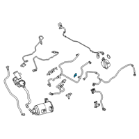 OEM 2018 BMW M5 Pressure Sensor Diagram - 13-62-8-043-682