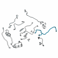 OEM 2018 BMW M5 Fuel Tank Breather Line Diagram - 13-90-7-852-339