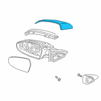 OEM 2019 Kia Forte SCALP-O/S Rr View Mi Diagram - 87626M7000