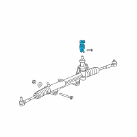 OEM Dodge Durango Intermediate Shaft Diagram - 55351230AC