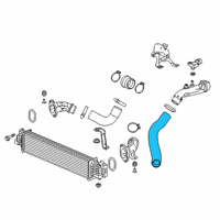 OEM 2018 Honda Civic Hose, Intclr Outlet Diagram - 17292-5BF-A01