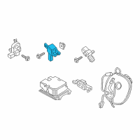 OEM 2017 Lincoln MKZ Side Sensor Diagram - HS7Z-14B345-AA