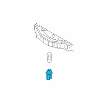 OEM 2019 Kia Rio Bulb Holder Assembly Diagram - 92730F9000