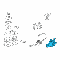 OEM Buick LaCrosse Pump Asm-Secondary Air Injection (W/ Bracket) Diagram - 12634644