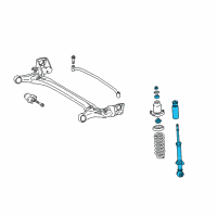 OEM Toyota Matrix Strut Diagram - 48530-A9540