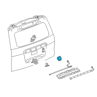 OEM 2015 GMC Yukon XL Module Diagram - 23460553