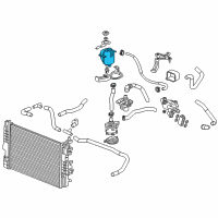 OEM 2015 Chevrolet Spark EV Reservoir Diagram - 94517179