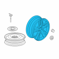 OEM 2017 Acura RDX Disk, Aluminum Wheel (18X7 1/2J) (Tpms) (Aap) Diagram - 42700-TX4-A71