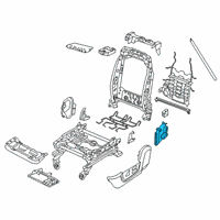 OEM Dodge Challenger Switch-Power Seat Diagram - 56049431AE