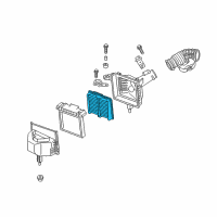 OEM 2015 Infiniti Q70 Element Assembly-Air Diagram - 16546-EJ70A