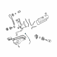 OEM Ford F-250 Dipstick Diagram - 1L3Z-6750-AA