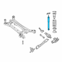 OEM Chrysler Voyager ABSORBER-Suspension Diagram - 68312639AB