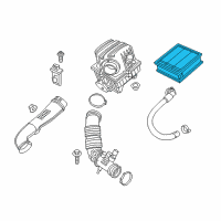 OEM 2019 Jeep Compass Filter-Air Diagram - 68247339AA