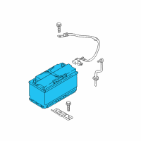 OEM 2020 Kia Stinger Batteries Diagram - 37110J5920