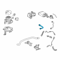 OEM 2017 Toyota Tacoma Vent Hose Diagram - 77404-04040