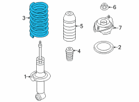 OEM Toyota GR86 Spring Diagram - SU003-10778