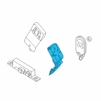 OEM 2016 Nissan Juke Control Assembly-Key Less Diagram - 28595-1KM5A