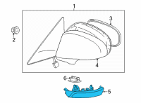 OEM 2012 Toyota Avalon Signal Lamp Diagram - 81730-30140