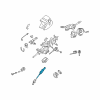 OEM 2006 Lexus SC430 Shaft Assy, Steering Intermediate, NO.2 Diagram - 45260-30150