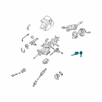 OEM 2010 Lexus SC430 Cylinder & Key Set Diagram - 69057-24180