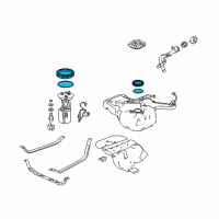 OEM 2018 Honda HR-V Set, Lock Nut & Pa Diagram - 17046-T0A-000