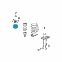 OEM 2017 Toyota Yaris iA Bearing Diagram - 48619-WB002