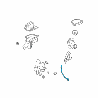 OEM 2008 Saturn Vue PCV Tube Diagram - 12601254