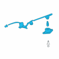 OEM 2010 Saturn Outlook License Lamp Diagram - 25947303