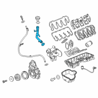 OEM GMC Sierra 3500 HD Filler Tube Diagram - 98062858