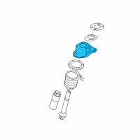 OEM 2006 Mercury Montego Upper Mount Diagram - 5F9Z-18192-BD