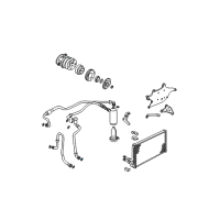 OEM Chevrolet C2500 Line O-Ring Diagram - 52454646