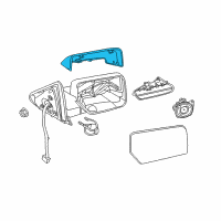 OEM 2009 Lincoln Navigator Cover Diagram - 7L7Z-17D743-AC