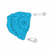 OEM 2003 Ford Thunderbird Alternator Diagram - 4U2Z-10V346-GERM