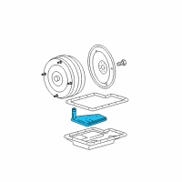 OEM 2011 Ford E-150 Filter Diagram - 8C3Z-7A098-D