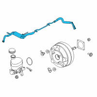 OEM 2015 Ford Mustang Vacuum Tube Diagram - FR3Z-2420-K