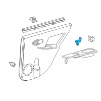 OEM 2014 Scion iQ Door Ajar Switch Diagram - 84231-52020