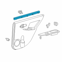 OEM 2013 Scion xD Belt Weatherstrip Diagram - 68173-52140