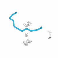 OEM Infiniti G35 Stabilizer Assy-Front Diagram - 54610-AM001