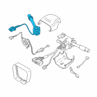 OEM 2004 Chevrolet Corvette Switch, Windshield Wiper & Windshield Washer Diagram - 26047377