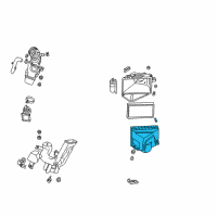 OEM Nissan Air Cleaner Cover Diagram - 16526-2Y000