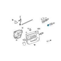 OEM 2010 Chevrolet Impala Lock Switch Diagram - 10340139